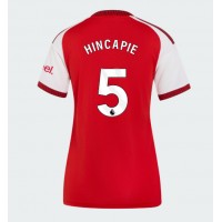 Fotbalové Dres Arsenal Piero Hincapie #5 Dámské Domácí 2026-27 Krátký Rukáv